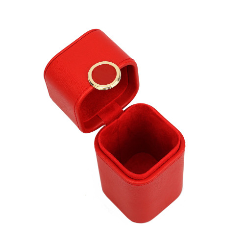 Luxury leather lipstick case