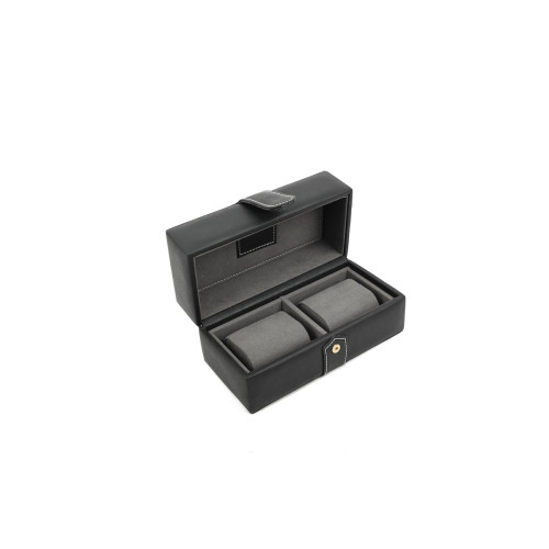 2 slot luxury watch box